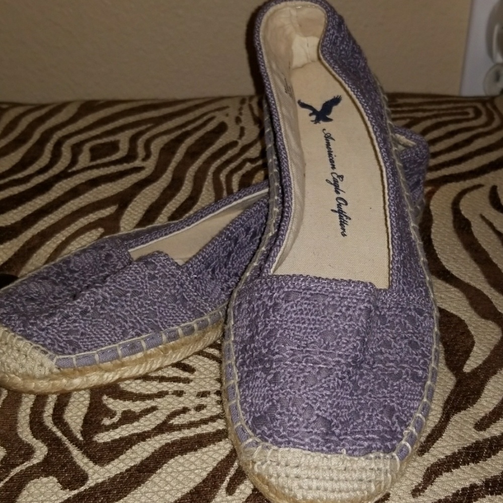 Never worn American Eagle slip on shoes
